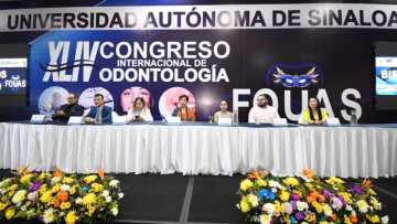 Inauguran trabajos del XLIV Congreso Internacional de Odontología en Mazatlán