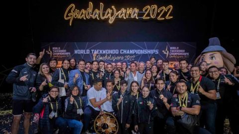 México hace historia y se proclama campeón del Mundial de Taekwondo Guadalajara 2022