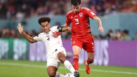 Estados Unidos empató con Gales en su debut en la Copa Mundial