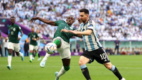 Sorprendente victoria 2-1 de Arabia Saudita ante la Argentina de Messi