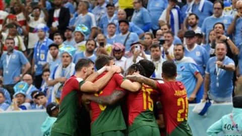 Uruguay cayó ante Portugal y se complica su clasificación a la siguiente ronda del Mundial