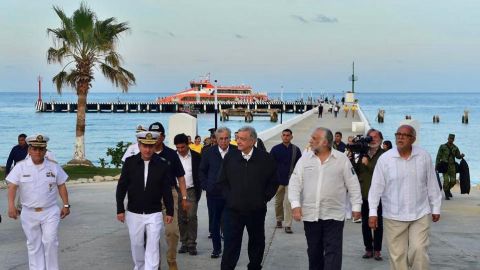 López Obrador inauguró el Centro Turístico Islas Marías en Nayarit