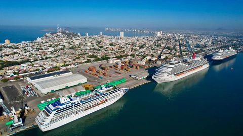 Continúa la confianza en Mazatlán, este martes arribaron al puerto 3 cruceros turísticos