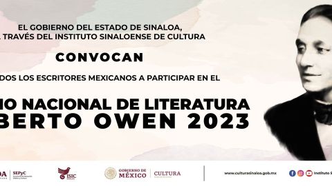 Convocan al Premio Nacional de Literatura Gilberto Owen 2023