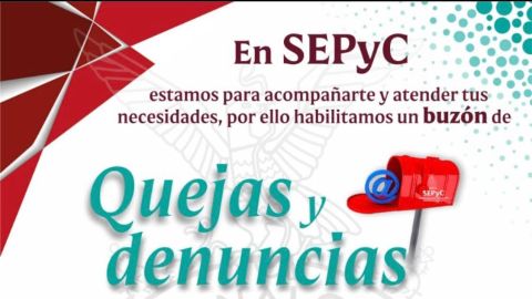 SEPyC abre Buzón digital para quejas y denuncias
