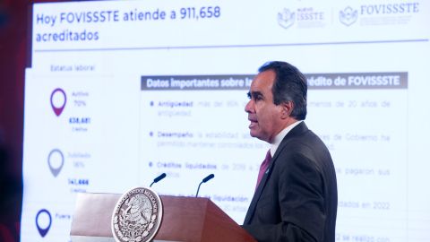 Más de un millón convierten a pesos su crédito Infonavit; Fovissste ofrece soluciones en vivienda a derechohabientes
