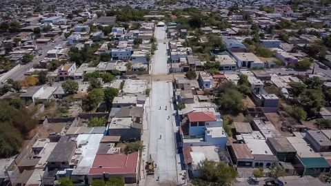 Inauguran pavimentaciones en calles de Culiacán
