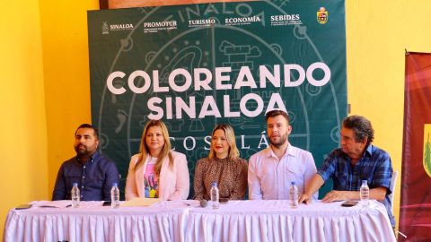 Arrancó el embellecimiento de Cosalá con Coloreando Sinaloa