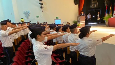 Refuerzan Policía Estatal con 51 cadetes graduados en la Unipol