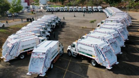 40 nuevos camiones recolectores de basura para Culiacán