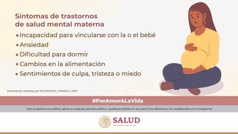 En México, dos de cada 10 mujeres presentan depresión durante el embarazo o después del parto