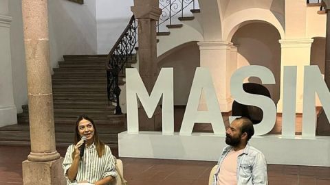 Hablan Fernando Brito y Carmen Torres de su obra en el MASIN