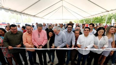 Inauguran la carretera a Las Aguamitas-Agua Blanca