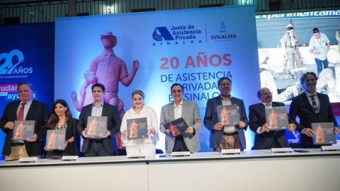 Celebran el 20 Aniversario de la Junta de Asistencia Privada de Sinaloa con un evento de celebración
