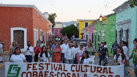 Realizan el Festival Cultural COBAES Cosalá 2023