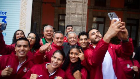 Anuncian apoyo económico a deportistas mexicanos que irán a los Juegos Centroamericanos y del Caribe