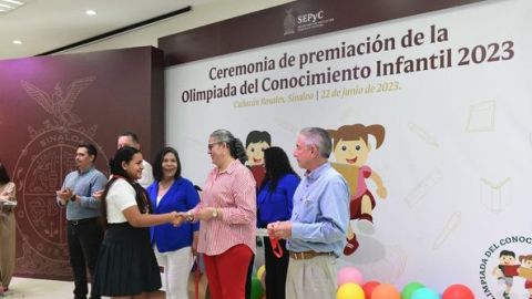 Premia SEPyC a 25 niñas y niños ganadores de la OCI 2023
