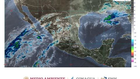 Pronostica CONAGUA lluvias muy fuertes en Colima, Durango, Jalisco, Michoacán, Nayarit y Sinaloa