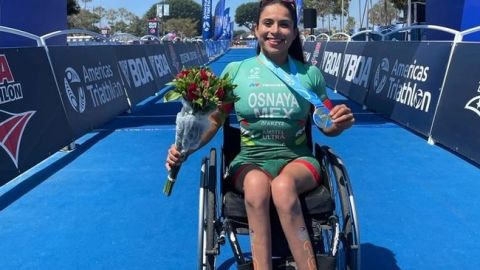 México consigue dos oros en la World Triathlon Para Cup Long Beach