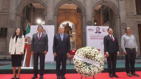 Realiza López Obrador homenajea a Benito Juárez en su 151 Aniversario Luctuoso