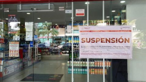 Más de 20 farmacias suspendidas  durante Operativo Albatros, en Quintana Roo