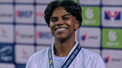 La judoca mexicana, Prisca Awiti, gana medalla de bronce en Grand Prix Zagreb 2023