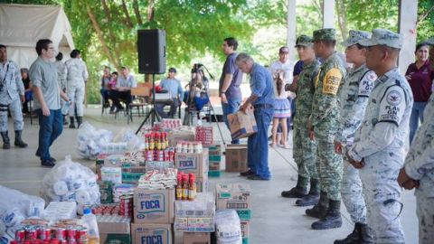 Brindan apoyos productivos a pobladores de San José de las Delicias