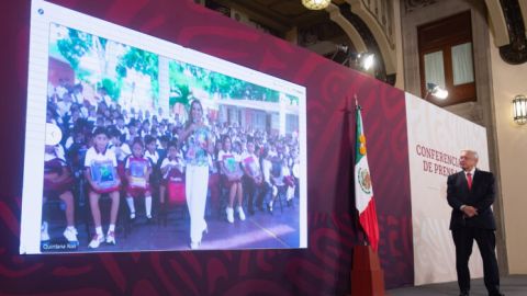 López Obrador celebró el inicio del ciclo escolar 2023-2024 de educación básica en el país