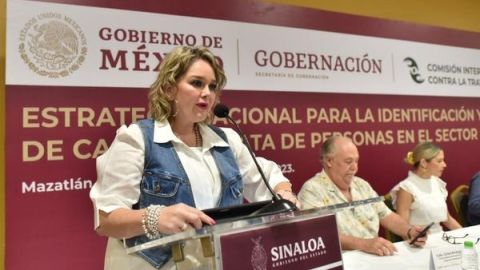 Sinaloa se une a la Estrategia Nacional para la Identificación y Denuncia de la Trata de Personas