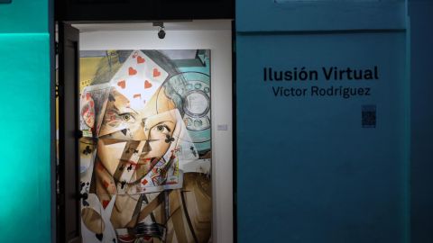 Ya puedes disfrutar en el MASIN la exposición "Ilusión virtual", con obra de Víctor Rodríguez