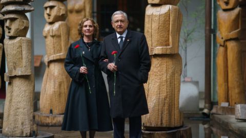 AMLO asistió a acto conmemorativo por el 50 aniversario del golpe de Estado en Chile