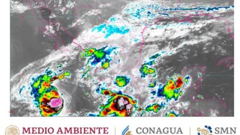 Lidia reforzará la probabilidad de lluvias de muy fuertes a intensas en el Pacífico: CONAGUA