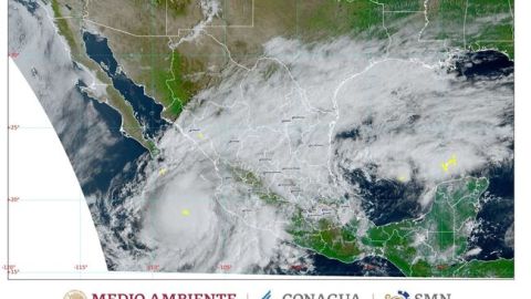 Lidia es ahora huracán categoría 2 en la escala Saffir-Simpson