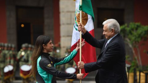 Abanderan a delegación mexicana que particiárá en Juegos Panamericanos de Santiago de Chile 2023
