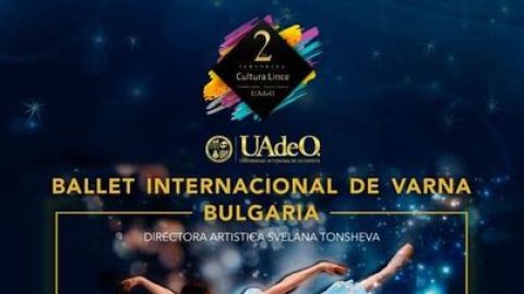 Se presentará el Ballet Internacional de Varna Bulgaria al Teatro de la UAdeO con el espectáculo "La Cenicienta"