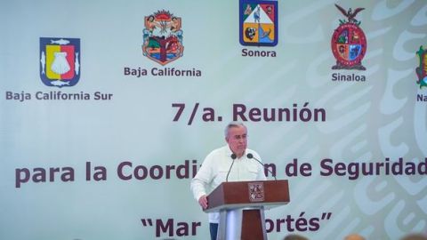 Participa Gobernador en Séptima Reunión Regional de Seguridad Mar de Cortés