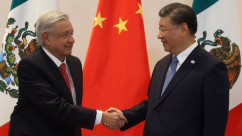 López Obrador se reunió con el presidente de China, Xi Jinping, en San Francisco, California