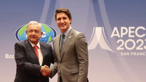 Presidente dialogó con Justin Trudeau, primer ministro de Canadá, sobre migración e inversión en México