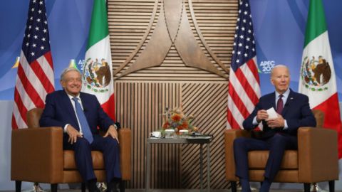 López Obrador y Joseph Biden se reunen durante el Foro de Cooperación Económica Asia-Pacífico