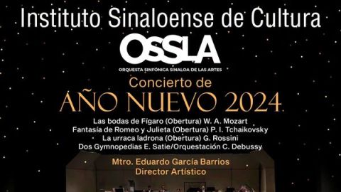 Disfruta del Concierto de Año Nuevo con la OSSLA este 11 y 14 de enero en el Teatro Pablo de Villavicencio