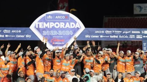 Los Naranjeros de Hermosillo lograron su 17 campeonato en la Liga Arco Mexicana del Pacífico