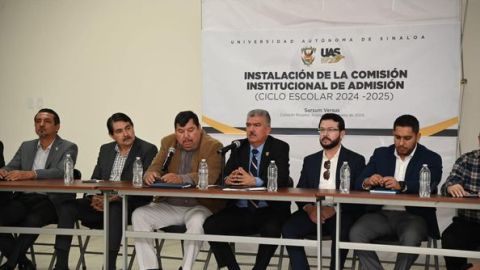 La UAS instala Comisión Institucional de Admisión del Ciclo Escolar 2024-2025