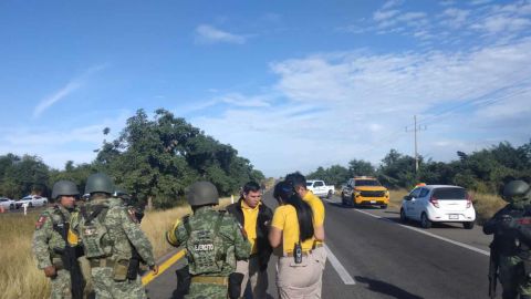 Se atienden a heridos del accidente en la Maxipista Culiacán-Mazatlán