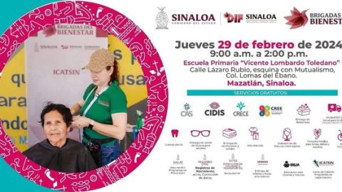 Este jueves las brigadas del DIF Sinaloa estarán en Mazatlán