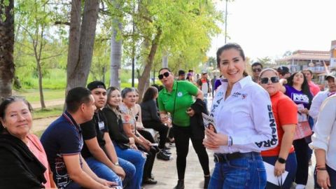 Sigue Paloma Sánchez, candidata al Senado su gira por Sinaloa